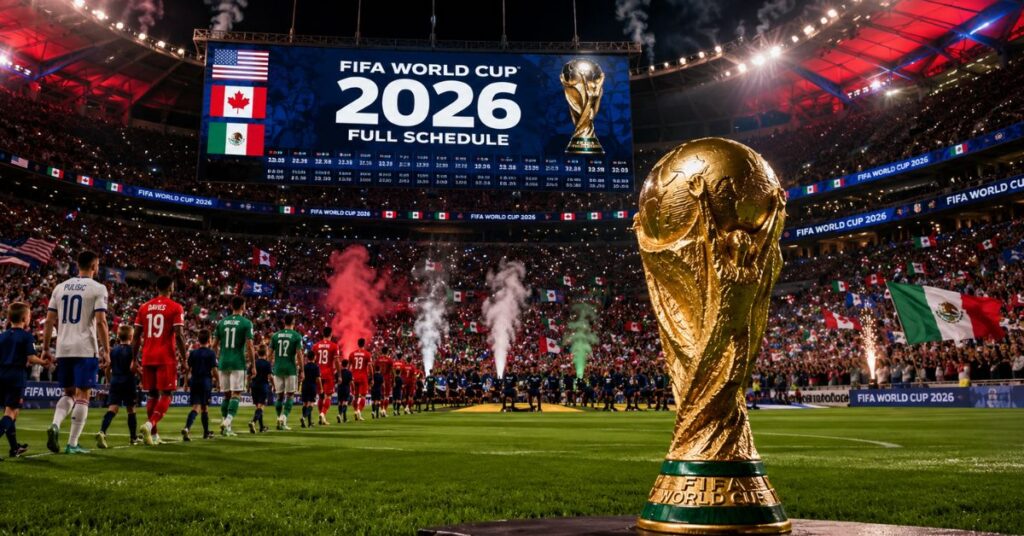 FIFA World Cup 2026 Full Schedule