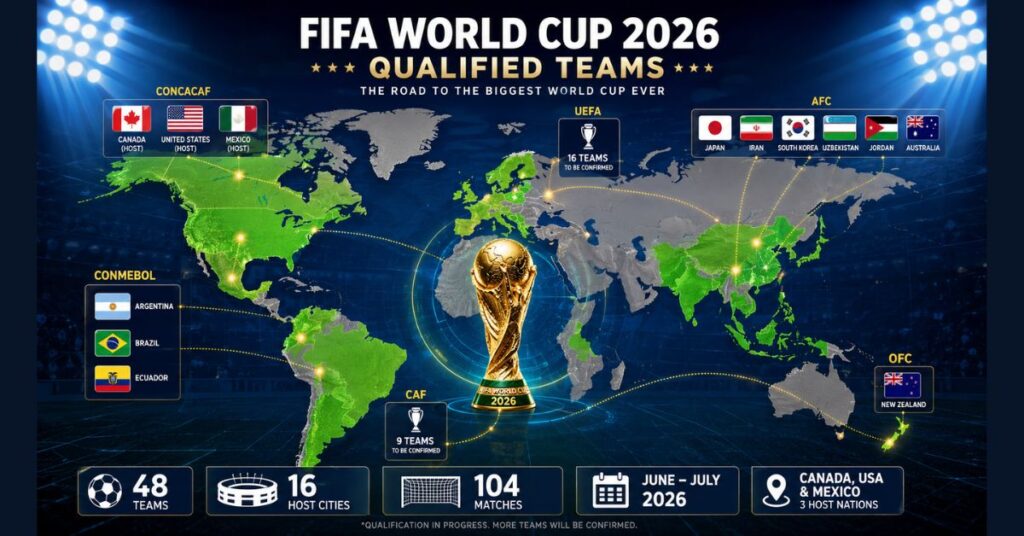 FIFA World Cup 2026 Qualified Teams